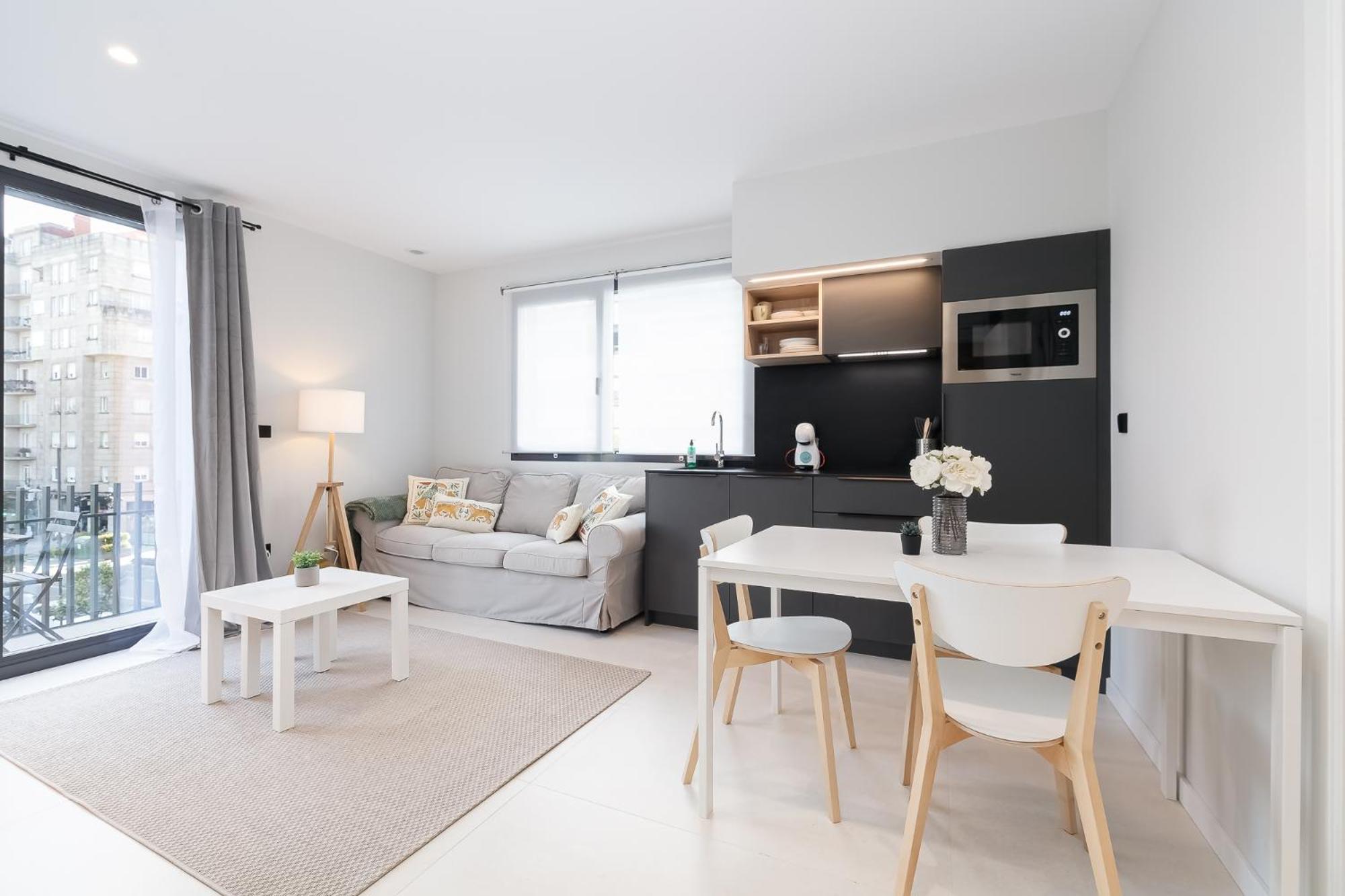 Elegante Y Luminoso En Vigo - Apto 6 By Cabana Rentals Екстер'єр фото